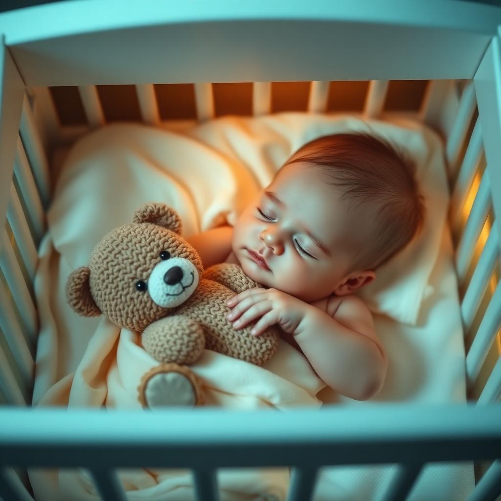 Baby sleeping peacefully